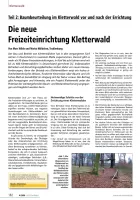 Die neue Freizeiteinrichtung Kletterwald