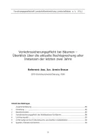 Verkehrssicherungspflicht bei Bäumen