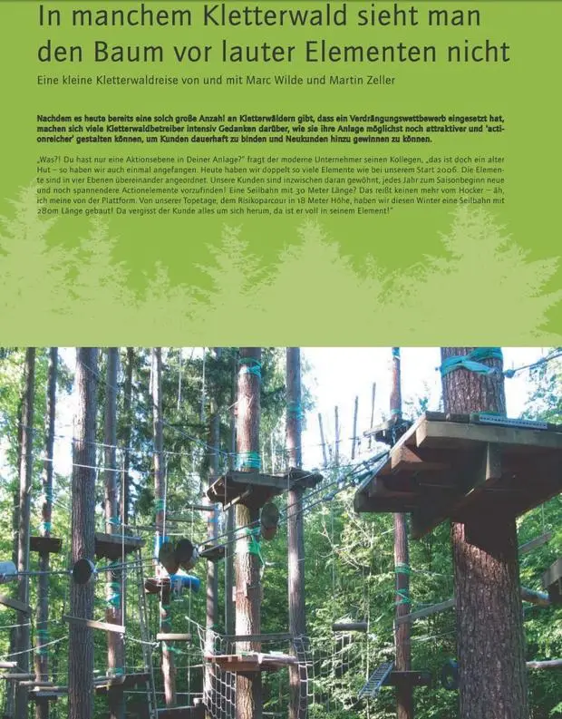 31.01.2012: Kletterwald - man sieht den Baum vor Elementen nicht Bild Artikelvorschau Oben 2011-001